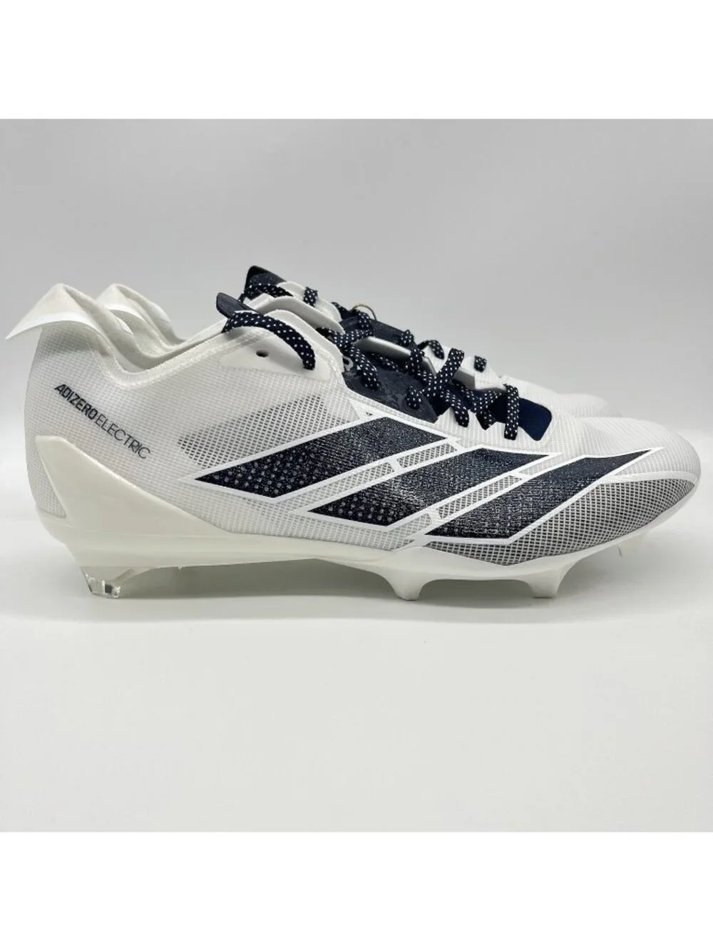 adidas Adizero Electric Men's Football Cleats White navy Blue Size 9 IE6290